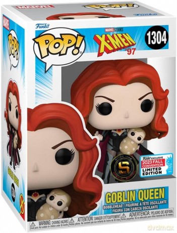 Funko Pop Marvel XMen 97 Goblin Queen Convention Limited Edition 1304 BobbleHead Vinyl Figure