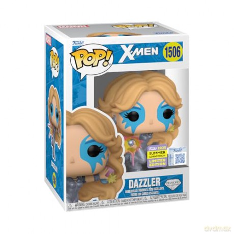 Funko Pop Marvel XMen Dazzler Diamond Edition Convention Special Edition 1506 BobbleHead Vinyl Figure
