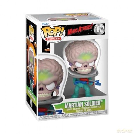 Funko Pop Movies Mars Attacks Martian Soldier 1877 Vinyl Figure