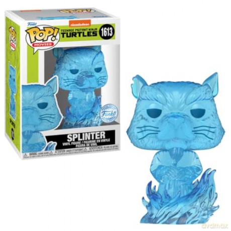 Funko Pop Movies Teenage Mutant Ninja Turtles Spirit Splinter Transluscent Special Edition 1613 Vinyl Figure
