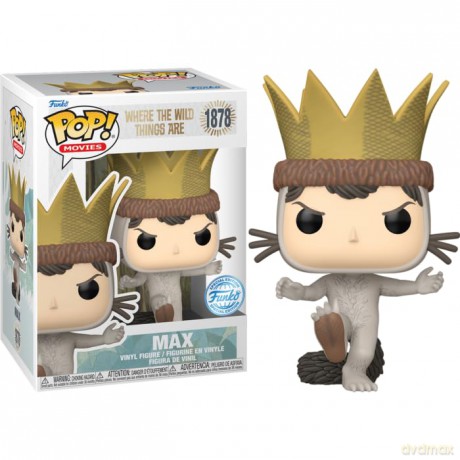 Funko Pop Movies Where The Wild Things Are Max Special Edition 1878 Vinyl Figure