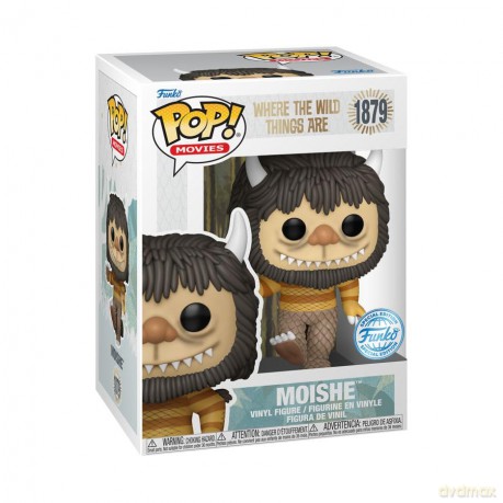 Funko Pop Movies Where The Wild Things Are Moishe Special Edition 1879 Vinyl Figure