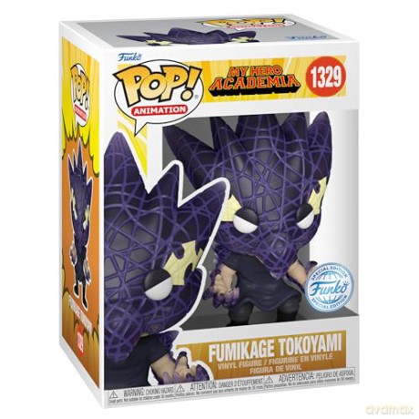 Funko Pop My Hero Academia Fumikage Tokoyami Black Abyss Special Edition 1329 Vinyl Figure
