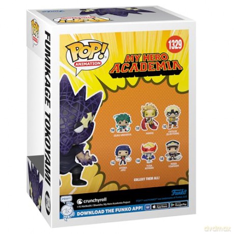 Funko Pop My Hero Academia Fumikage Tokoyami Black Abyss Special Edition 1329 Vinyl Figure
