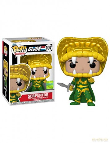 Funko Pop Retro Toys GI Joe Serpentor Convention Limited Edition 107 Vinyl Figure