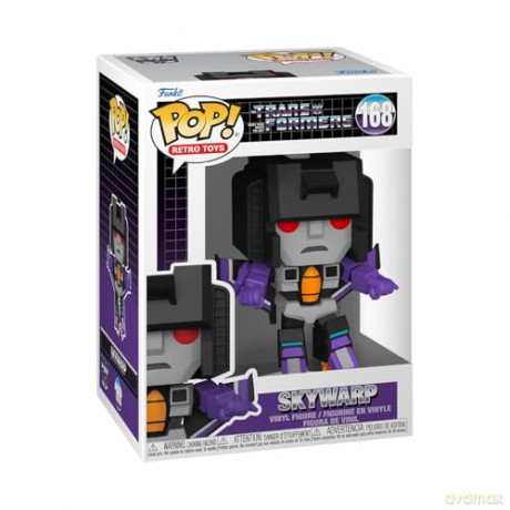 Funko Pop Retro Toys Transformers Skywarp 168 Vinyl Figure