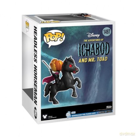 Funko Pop Rides Deluxe Disneys Legend of Sleepy Hollow Headless Horseman 1497 Vinyl Figure