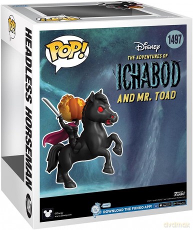 Funko Pop Rides Deluxe Disneys Legend of Sleepy Hollow Headless Horseman 1497 Vinyl Figure