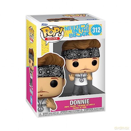 Funko Pop Rocks New Kids on the Block Donnie 312 Vinyl Figure