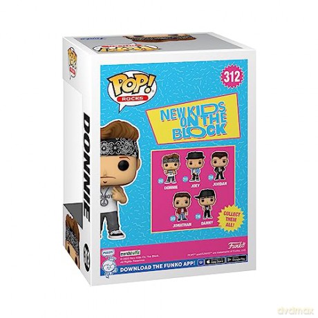 Funko Pop Rocks New Kids on the Block Donnie 312 Vinyl Figure