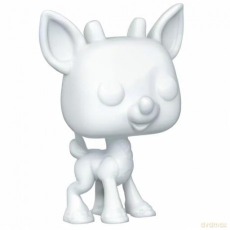Funko Pop Rudolph The RedNosed Reindeer Rudolph DIY White Special Edition 03 Vinyl Figure
