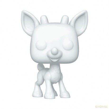 Funko Pop Rudolph The RedNosed Reindeer Rudolph DIY White Special Edition 03 Vinyl Figure