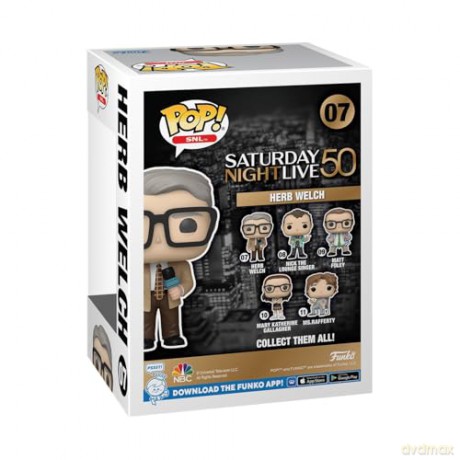 Funko Pop SNL Saturday Night Live 50th Anniversary Herb Welch 07 Vinyl Figure