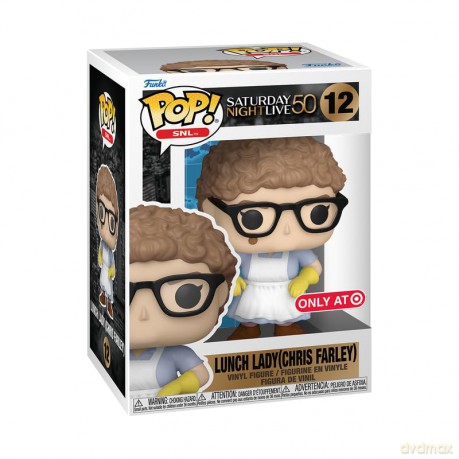 Funko Pop SNL Saturday Night Live Chris Farley Lunch Lady Special Edition 12 Vinyl Figure