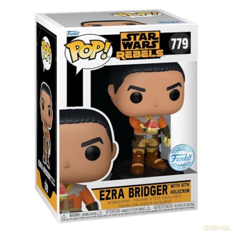 Funko Pop Star Wars Rebels Ezra with Sith Holocron Special Edition 779 Vinyl Figure