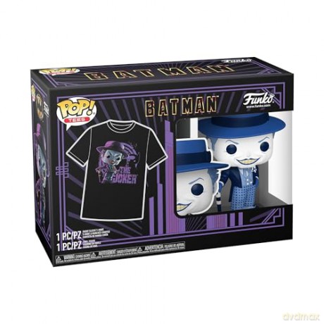 Funko Pop Tee Adult Batman 1989 The Joker Vinyl Figure T-Shirt S