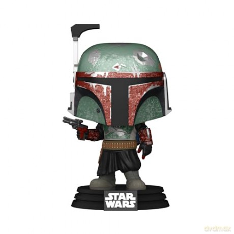 Funko Pop Tee Adult Disney Star Wars The Mandalorian Boba Fett BobbleHead Vinyl Figure and T-Shirt M