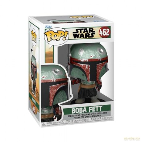 Funko Pop Tee Adult Disney Star Wars The Mandalorian Boba Fett BobbleHead Vinyl Figure and T-Shirt M