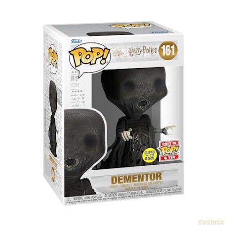 Funko Pop Tee Adult Harry Potter Dementor Glows in the Dark Vinyl Figure and T-Shirt M