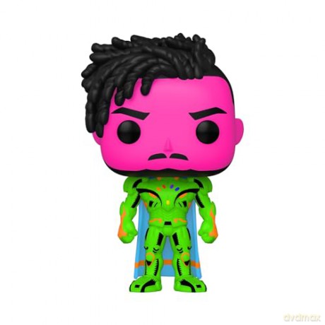 Funko Pop Tee Adult Marvel What If Infinity Killmonger Blacklight Special Edition BobbleHead Vinyl Figure T-Shirt M