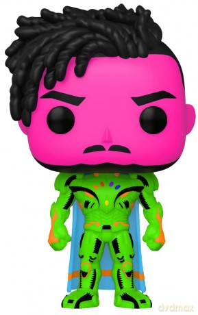 Funko Pop Tee Adult Marvel What If Infinity Killmonger Blacklight Special Edition BobbleHead Vinyl Figure T-Shirt XL