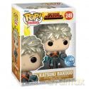 Funko Pop Tee Adult My Hero Academia Katsuki Bakugo Metallic Special Edition Vinyl Figure T-Shirt M
