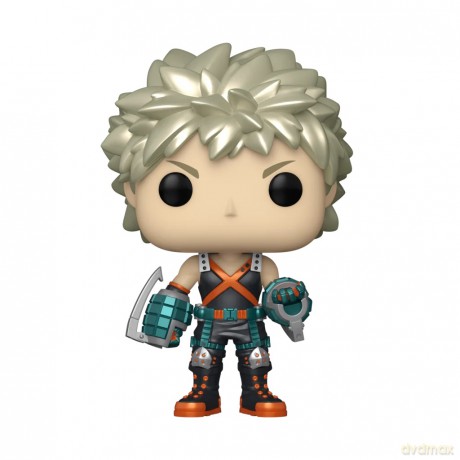 Funko Pop Tee Adult My Hero Academia Katsuki Bakugo Metallic Special Edition Vinyl Figure T-Shirt M