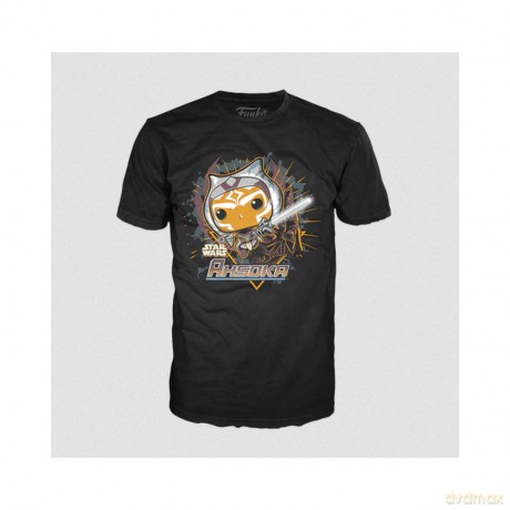 Funko Pop Tee The Book of Boba Fett Ahsoka M