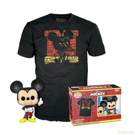 Funko Pop Tees Adult Disney Mickey Mouse Diamond Collection Special Edition Vinyl Figure T-Shirt XL