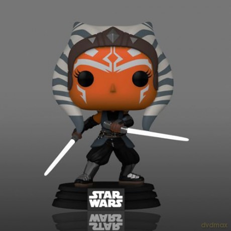 Funko Pop Tees Adult Disney Star Wars Ahsoka Tano Glows in the Dark BobbleHead Vinyl Figure T-Shirt L