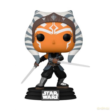 Funko Pop Tees Adult Disney Star Wars Ahsoka Tano Glows in the Dark BobbleHead Vinyl Figure T-Shirt L