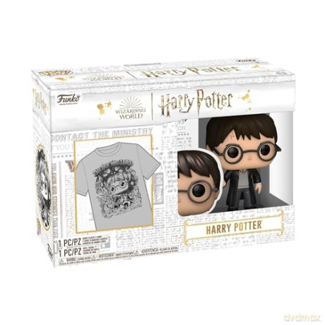 Funko Pop Tees Adult Harry Potter Harry Potter Vinyl Figure and T-Shirt XL