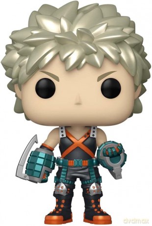 Funko Pop Tees Adult My Hero Academia Katsuki Bakugo Metallic Special Edition Vinyl Figure T-Shirt L