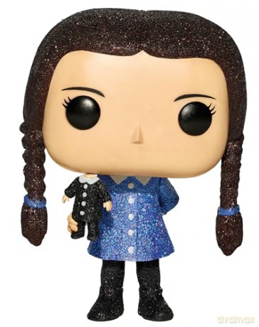 Funko Pop Television The Addams Family Wednesday Addams Diamond Glitter Black Special Edition 811 Vinyl Figure