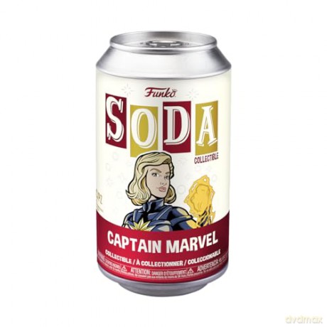 Funko Pop Vinyl Soda Marvel The Marvels Captain Marvel Collectible Figure