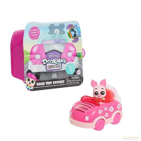 Giochi Preziosi Disney Doorables Lets Go Road Trip Vehicle Random DRB06000