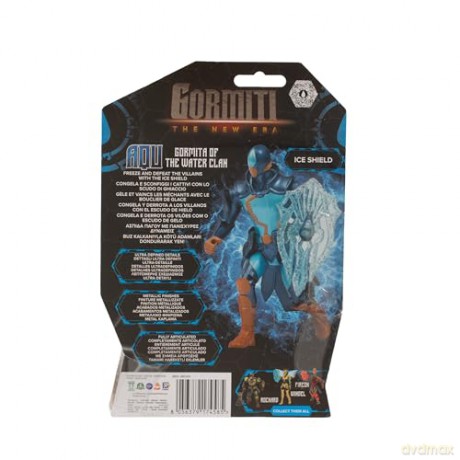 Giochi Preziosi Gormiti The New Era Aqu Gormita of the Water Clan Action Figure 15cm GRV20400