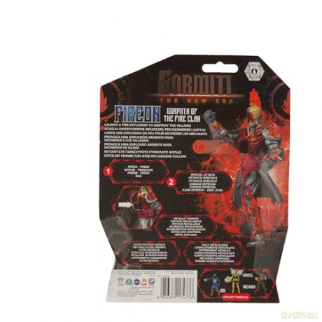 Giochi Preziosi Gormiti The New Era Fireon Gormita of the Fire Clan Action Figure 15cm GRV22300