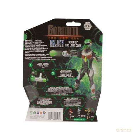 Giochi Preziosi Gormiti The New Era Glen Scion of the Land Clan Action Figure 15cm GRV11000