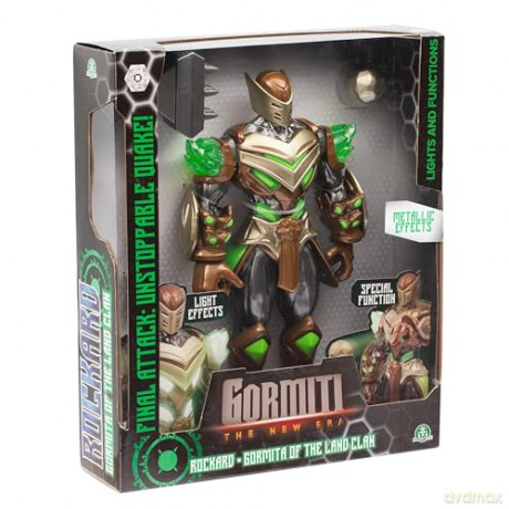 Giochi Preziosi Gormiti The New Era Rockard Gormita of the Land Clan Action Figure 27cm GRV07400