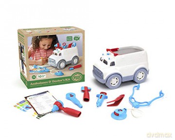 Green Toys Ambulance DoctorS Kit AMDK1313