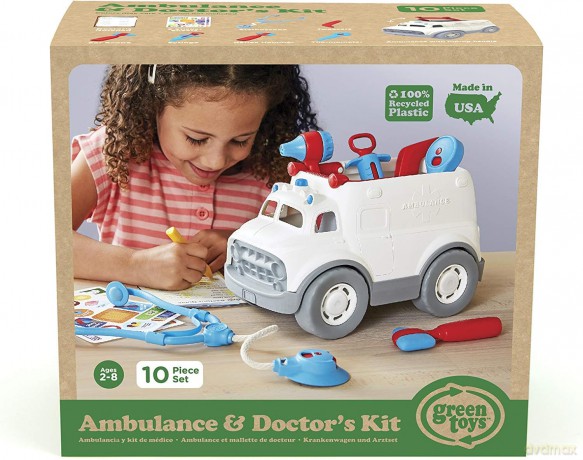 Green Toys Ambulance DoctorS Kit AMDK1313