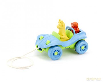 Green Toys Dune Buggy Pull Toy Blue PTDB1308