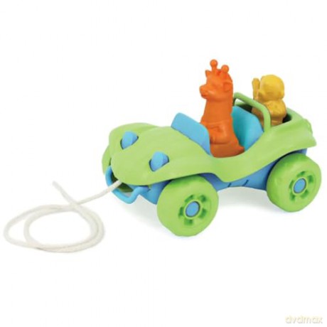 Green Toys Dune Buggy Pull Toy Green PTDG1309