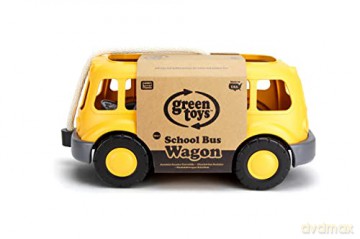 Green Toys School Bus Wagon WAGSB1567