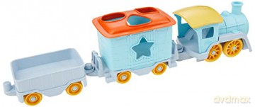 Green Toys Stack Sort Train TNSS1460