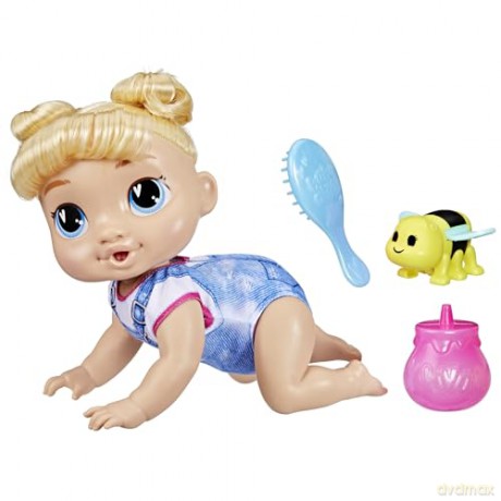 Hasbro Baby Alive Crawl n Play Harper Hugs Doll F9709