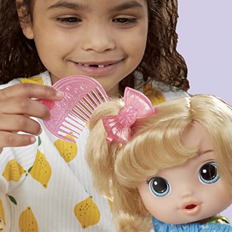 Hasbro Baby Alive Fruity Sips Apple Blonde Hair Doll F7356