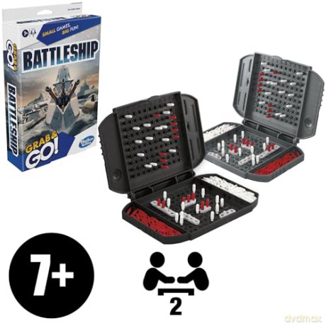 Hasbro Battleship Grab And Go Board Game English Language F8252