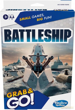 Hasbro Battleship Grab And Go Board Game English Language F8252